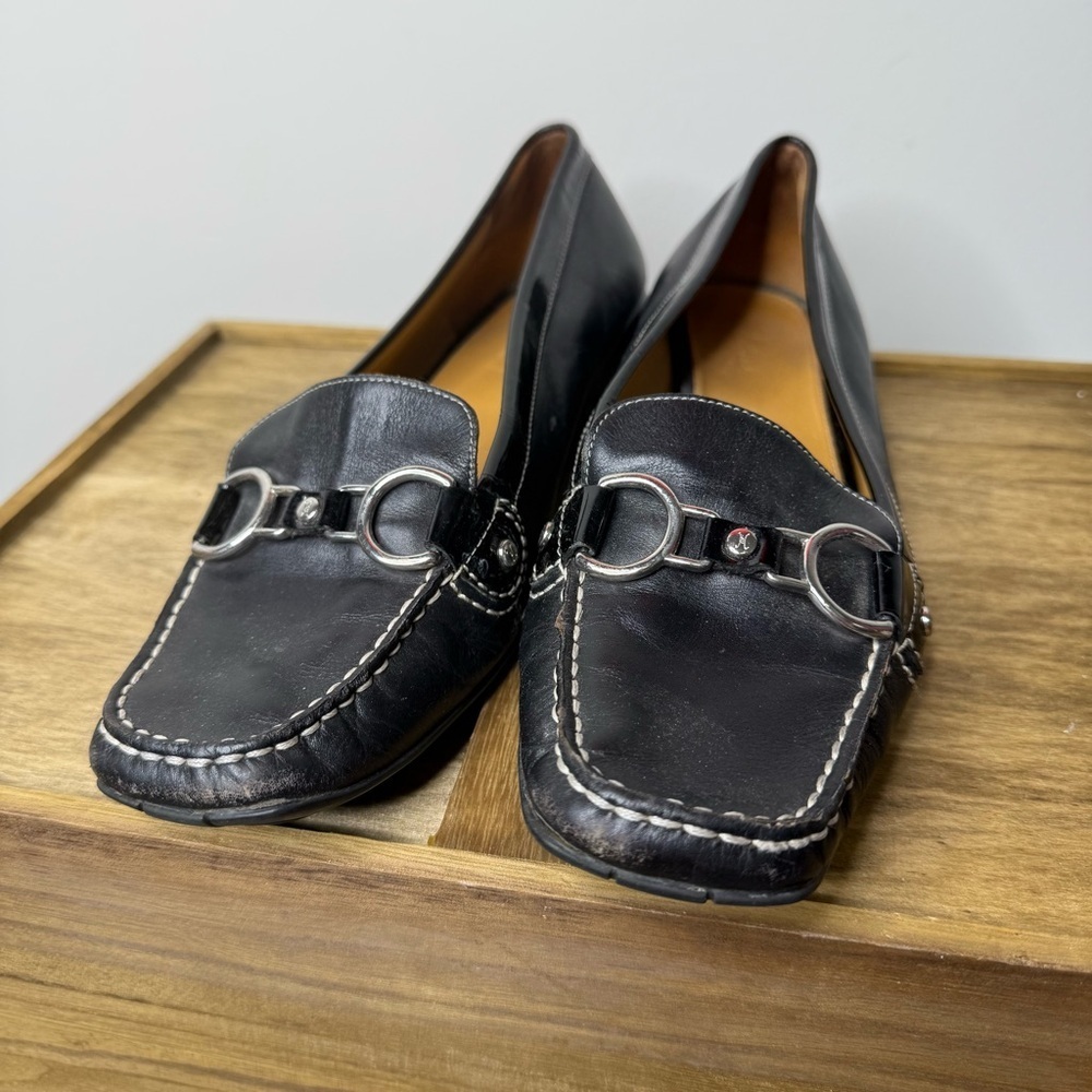 Cole Haan Womens Treva Loafer | Horsebit Slip On | - Picture 5 of 9